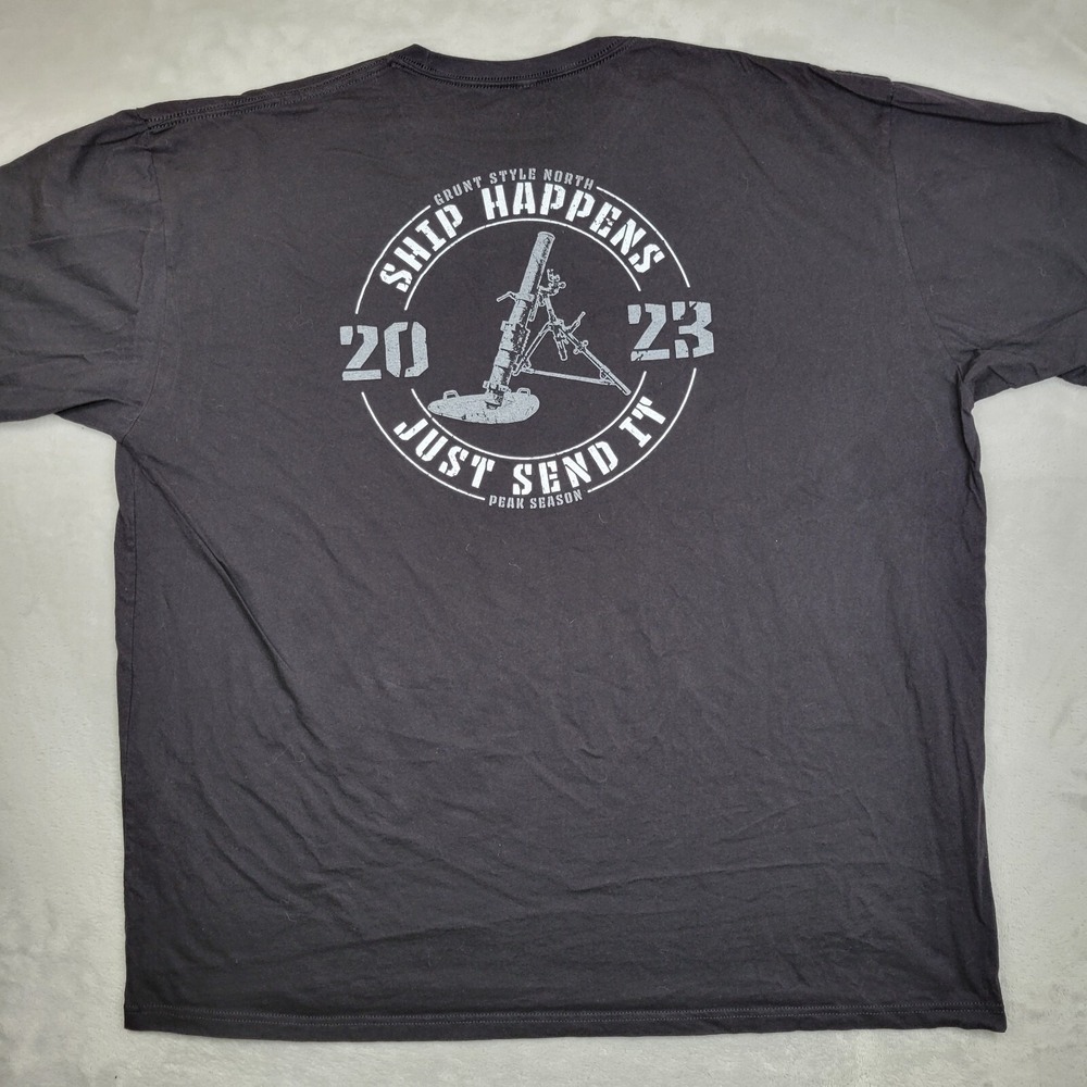 Grunt Style T Shirt Men XXXXL‎ Patriot Military Veteran Tactical Gun Defend 147